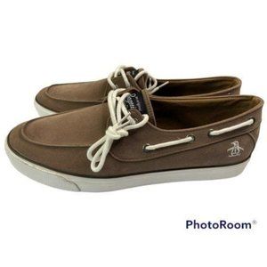 an original Penguin Men's Laguna Plimsoll Loafer Shoe